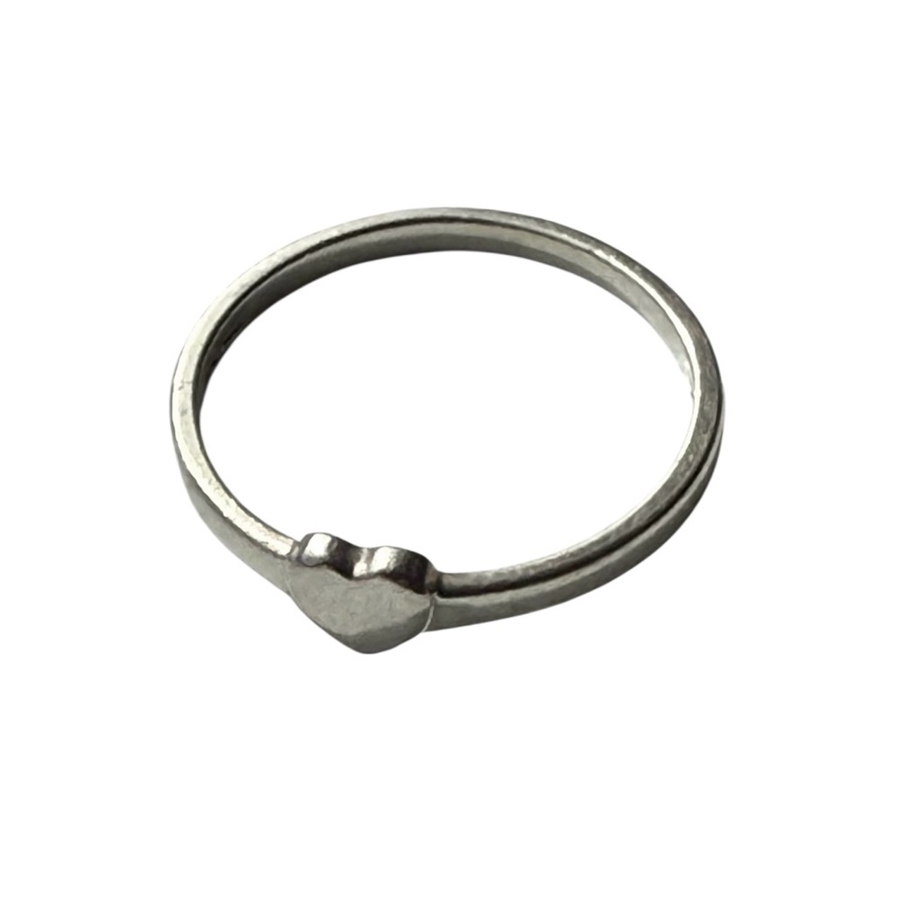 Tiffany & Co Paloma Picasso Heart Ring Sterling Silver Size 6